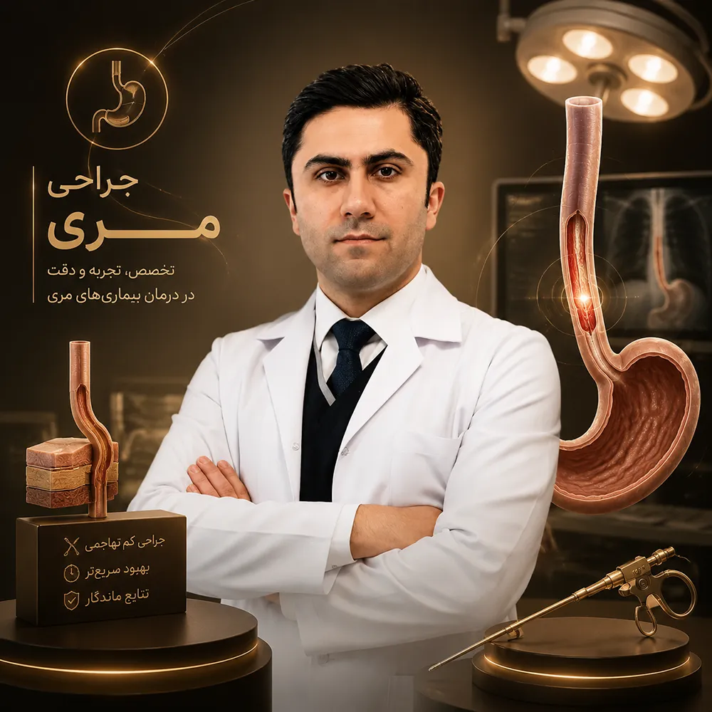 دکتر احمد معدن کن در لندینگ جراحی تخصصی بیماری‌های مری